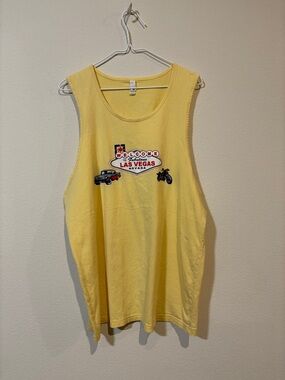 Mens 'Welcome to Fabulous Las Vegas Nevada' tank top